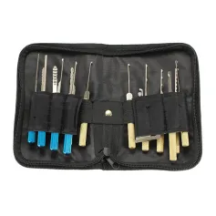 DANIU 18Pcs Dimple Lock Pick Tools Combination Door Openner Locksmith Tool