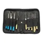 DANIU 18Pcs Dimple Lock Pick Tools Combination Door Openner Locksmith Tool