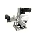 Aluminum Alloy Mortising Jig 2 in 1 Slotting Bracket Punch Locator Milling Cutter Positioning Frame for Trimming Machine
