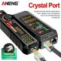 ANENG M469C Network Line Finder RJ11 RJ45 Cable Tracer 9V Battery Flashlight Auto Shutdown Low Voltage Alert