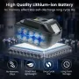 18V 3.0Ah-6.0Ah Battery Replacement for Mak 18V BL1830 BL1840 BL1850 BL1860 BL1835 194205-3 194309-1 LXT-400 Cordless Battery Power Tool Battery
