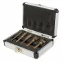5PCS Countersink Tool Bit Set Includes 1/4\ 3/8\ 1/2\ 5/8\ 3/4\ Drills Perfect for Woodworking Soft Metal DrillingPlastic Cutting