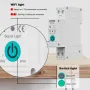 TUYA ZigBe Intelligent Circuit Breaker Remote Control Voice Control Switch Home Wireless Mobilephone APP Connect Circuit Breaker Compatible with Google Assistant ans Amazon Alexa