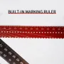 New Woodworking Triangle Ruler Foldable Fixed with Magnet Adjustable Angle 7 Inch 12 Inch Aluminum Alloy Triangle Ruler