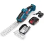 Cordless 2-in-1 Hedge Trimmer and Grass Shear 18V Rechargeable for Weeding and Pruning Compatible with Batteries Precision Cutting Garden Tool with Charger and Batteries