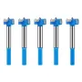 5PCS/14PCS Hex Shank Hinge Boring Drill Bit Set Tungsten Carbide Wood Router Bit Non-stick Coating