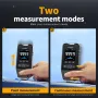 FNIRSI CTG-20 Car Paint Thickness Gauge Electroplate Metal & Putty Powder Coating Thickness Gauge for Car 0-1400um Fe nFe Fe+Zn