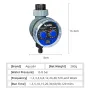 2PCS Aqualin Automated Garden Water Timer with Sensor Compatibility Manual Override Adaptive Frequency و کاتی کارکردن بۆ ئاودێری و ئاودانی کارامە