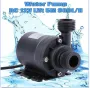 800L/H 12V DC 5M Submersible Hot Water Circulation Pump Solar Brushless Motor