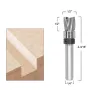 1/4\ 8mm Shank Flush Trim Router Bit Solid CNC Carbide Trim Router Bits for Wood Trimming