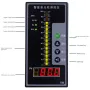 4-20MA Level Sensor Liquid Sensor Water Level Display Instrument / Beam Digital Display Control Instrument Level Transmitter for Water Level/Liquid Level/Oil Level