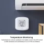 Tuya WiFi Temperature Humidity Tester Digital Display Mobilephone APP Remotely Control Intelligent Linkage Hygrothermograph Smarthome Device