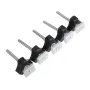 10 buah Miter Track Sliding Nut Slider dan Screw and Nut Set Alat Pertukangan Kayu Jigs Screw Fixture Workbench T-Slot Fastener