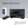DHO914S Digital Oscilloscope 125MHz Frequency Band 4 Analog Channels 12-bit Vertical Resolution 1.25 GSa/s Sample Rate with Built-in Signal Generator and Advanced Display Features