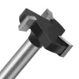 LAVIE 1/4 Inch 6mm Shank 3 Flutes CNC Spoilboard Surfacing Router Bit Slab Flattening Router Bit Milling Cutter With Adapter 1\/25.4mm Cutting Diameter