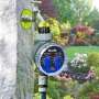 2PCS Aqualin Automated Garden Water Timer with Sensor Compatibility Manual Override Adaptive Frequency و کاتی کارکردن بۆ ئاودێری و ئاودانی کارامە