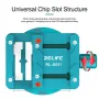 RL-601I Motherboard Chip Repair Rotary Fixture 360° Rotatable High Temp Resistance Stable Weighted Base Heat Dissipation Ideal for Maintenance