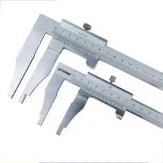 Paquímetro de aço ETOPOO de alta precisão 0,02 mm Precisão 0-200 mm 0-300 mm Faixa de medição Garra de via única Design amigável para medições precisas