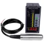 4-20MA Level Sensor Liquid Sensor Water Level Display Instrument / Beam Digital Display Control Instrument Level Transmitter for Water Level/Liquid Level/Oil Level