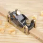 BRIDGE CITY TOOL WORKS HP-8 Mini Block Plane With Depth Skids High-Quality Tool Steel Blade Ideal for Planing Chamfering and Precision Woodworking