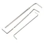 12Pcs Lock Picks Tools Set Lock Opener Locksmith Tools Various Transparent Locks Combination, Locksmith Tools Kit
