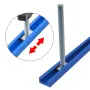 5 Pack T Bolt Knob Kit Miter Track Sliding Nut Woodworking Tool Jigs Screw Fixture For Workbench T-Slot Suitable Use With 1/4\ And Universal T-Track