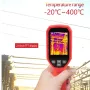 UNI-T UTi120S 120x90 Infrared Thermal Imager -20℃~400℃ Handheld Temperature Thermal Camera PCB Circuit Industrial Testing