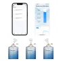 ME201W Tuya APP Ultrasonic Liquid Level Sensor Wi-Fi Remote Monitoring for Water Fuel Diesel Oil Easy Installation Low Maintenance