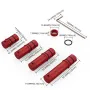 ENJOYWOOD 8PCS Non-Slip Aluminum MFT Table Workbench Bench Dogs Bench Dog Clamps Workbench Positioning Planing Stops