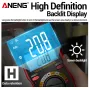 ANENG SZ309 SZ309pro Digital Multimeter AC DC Voltage Current Tester 600V 10A Resistance Capacitance Frequency Measurement Backlit Display Portable
