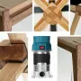 3000W Electric Trimmer Brushless Engraving Slotting Trimming Machine Wood Router Fit For 18V Battery