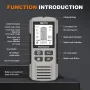 New 6-in-1 HW-710 Wall Scanner Stud Finder Handheld Sensor with LCD Display Metal and AC Wire Detection