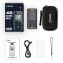 EU US Direct CIGMAN CD-120G Laser Distance Measure 120M 393ft Digital Pointfinder 4x Zoom P2P Technology IP68 Waterproof Bluetooth Wireless Charging 2.4\ IPS Display