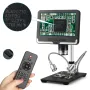 Andonstar AD206 1080P 3D Digitalt Mikroskop Lödmikroskop för Telefonreparation SMD / SMT