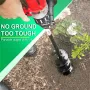 8 cm diameter jordborr hålgrävare planteringsmaskin borr staketborr bensin stolphålgrävare trädgårdsverktyg 4 storlekar