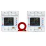 Tuya WiFi Intelligent Circuit Breaker Automatic Reclosure Protector 3P4W Power Meter Three Phase Reclosure Switch with Multiple Protections Timing Schedule Electricity Metering Functions