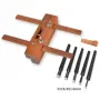 175mm Rosewood Woodworking Planer Adjustable Hand Planer High-Speed Steel Blade for Precision Trimming and Grooving