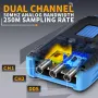 FNIRSI 2C53T Upgrade 3 in 1 50 MHz*2 Doppio canale Larghezza di banda 250 MS Frequenza Oscilloscopio Multimetro Generatore di segnale 19999 Conteggi Vero RMS