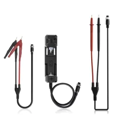 HRM-10 Misuratore di resistenza interna della batteria Clip Kelvin Penna sonda per batteria Connettore circolare Accessorio