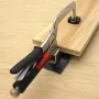 Woodworking Adjustable Rotary Carpentry Fixing Clamp 75mm/150mm High Clamping Force 360° Rotation Fits 8.3mm T Track for Wood Anti-Skid Handle