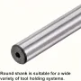 8PCS High-Speed Steel Chucking Reamer Set H7 Tolerance 3mm-10mm Diameters Straight Flute Milling Cutter for Lathe Machines