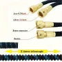 Premium Expandable Magic Car Wash Hose with Long Rod Spray Gun High Pressure Telescopic Design with 3/4 Inch Diameter and US Standard Connector Ideal For Car Cleaning Watering Plants Pet Washing