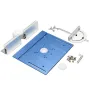 Premium Aluminum Router Plate Precision Woodworking Tool for 65mm Tables Workbench Trimmer And Engraving Machine