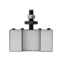 DEMOKE 250-201T Enlarged Quick Change Tool Post System High-Precision Dovetail Slot Heavy-Duty Steel Construction for Lathes Machining