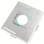 Conjunto de placas de inserção para mesa de roteador 240x200 mm para bancada de marcenaria com guia de esquadria e suporte deslizante de cerca de alumínio compatível com vários roteadores