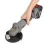 Drillpro 20V Brushless Blue EU Plug/Gray US Plug 8000rpm 125mm Electric Angle Grinder