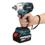 BLMIATKO 388VF 2 In 1 Brushless Impact Wrench 4 Speed Cordless Electric Screwdriver W/ Battery & Plastic Tool box