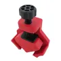 Lot de 4 pinces auxiliaires de serrage à 90 degrés en forme de T pour le travail du bois, pinces réglables de 26 mm, maintien double face, force de préhension élevée de 22 mm, fente profonde de 250 N, serrage rapide et facile pour l'assemblage de cadres e