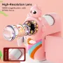 Children's Digital Microscope 362 1000X Magnification 1920*1080P 2MP Camera 2.0-inch IPS Screen LED Light Portable Handheld STEM Tool for Kids