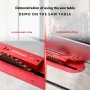 ENJOYWOOD 16 ADET Metrik Ölçüm Blokları Seti Alüminyum Alaşımlı Hassas Ölçüm Kırmızı Renk Uygun Depolama Kurulum Blokları
